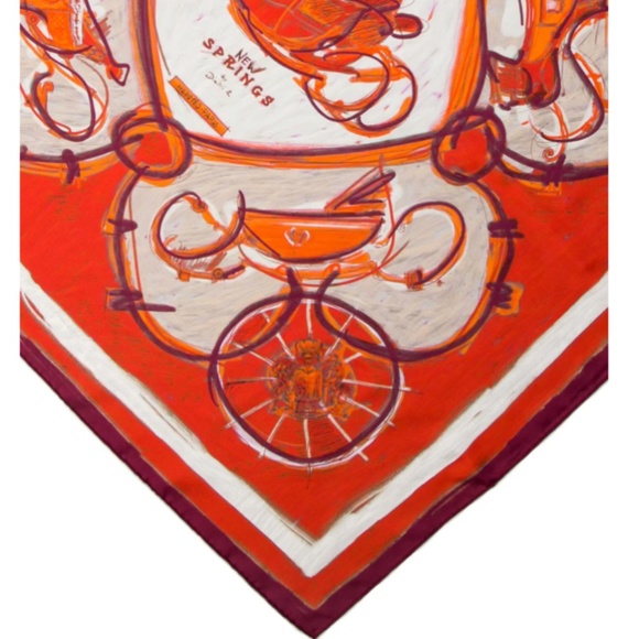 Hermès Silk Scarf - Picture 1 of 3